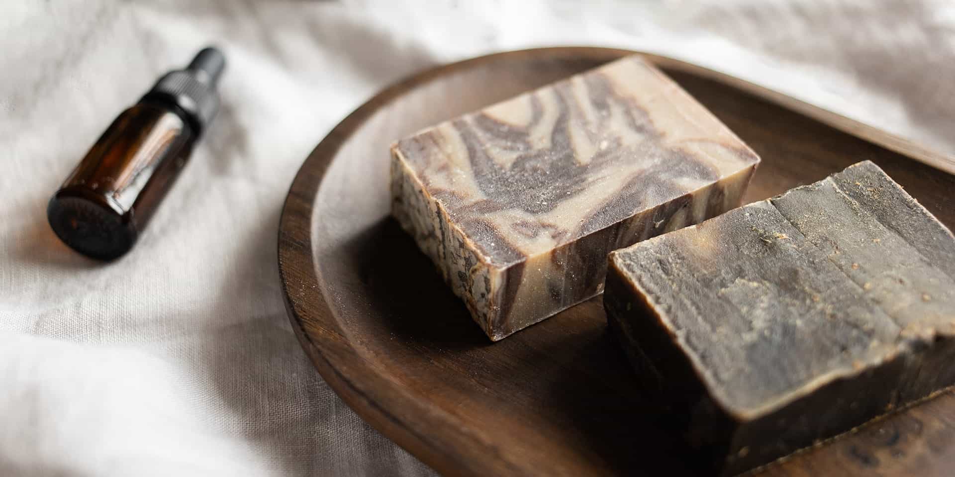 Goat Milk Sandalwood Saffron Herbal Soap - Image 3