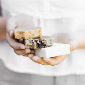 Goat Milk Sandalwood Saffron Herbal Soap